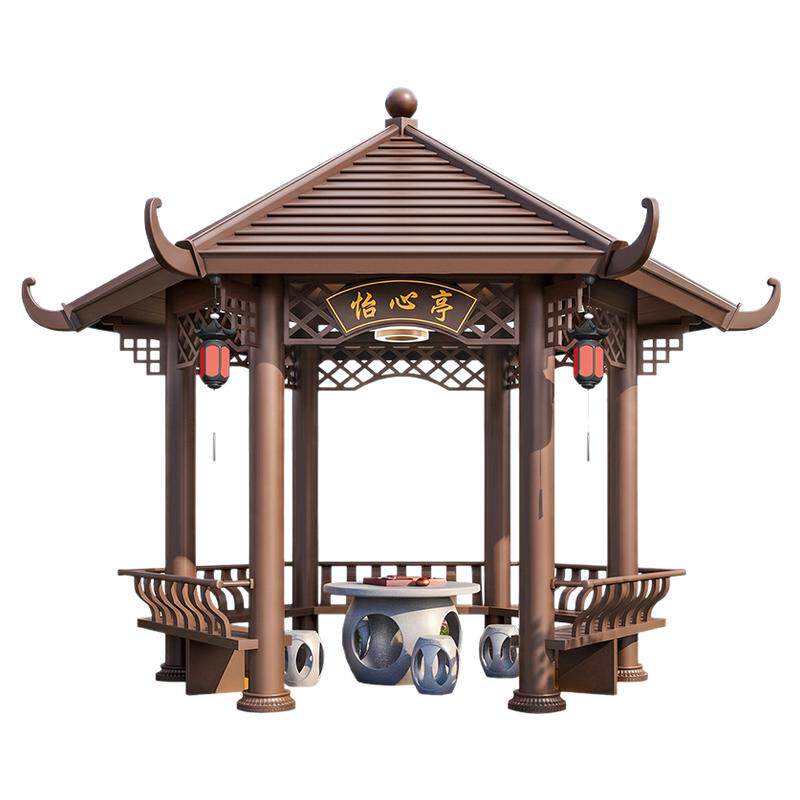 仿古铝合金凉亭欢迎来厂实物考察