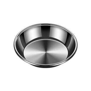 316L不锈钢碟子家用调料味碟蘸料碟盘子商用烧烤小菜碟火锅酱料碟