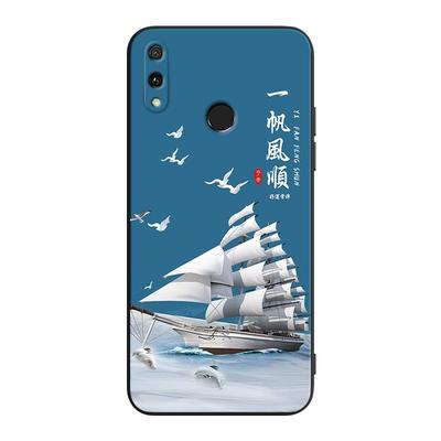 彧玺适用于华为畅享9plus新中式手机壳y9-2019新款jkm-al00b网红彩绘huawei软胶保护套jkm-al00a潮流jkm-al00