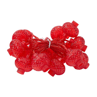 新年装饰灯串led小红灯笼彩灯串灯带家用过年氛围灯春节阳台挂件