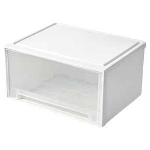 加厚收纳箱抽屉式家用衣柜储物衣服衣物整理箱裤子内衣塑料收纳盒