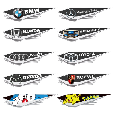 防水防晒材质车标志装饰车贴