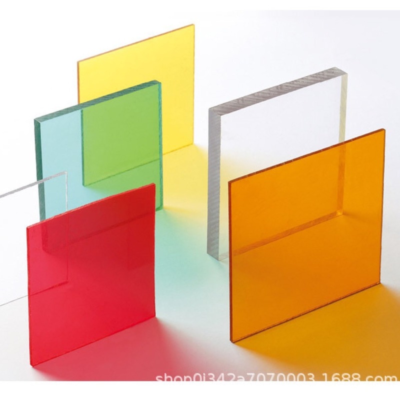 亚克力板透明有机玻璃制定切割激光抛光磨边倒角打孔面板