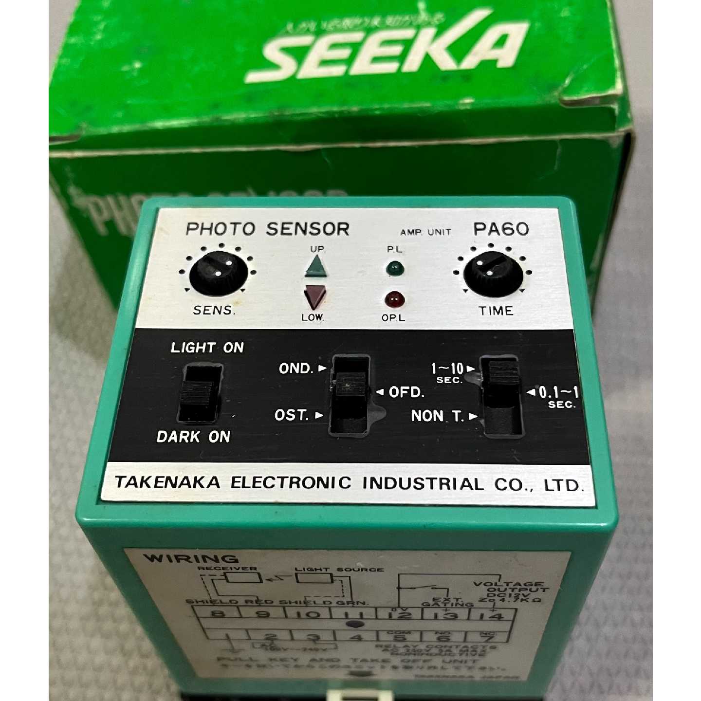 议价-议价SEEKA光敏传感器控制器PGOTO SENSOR