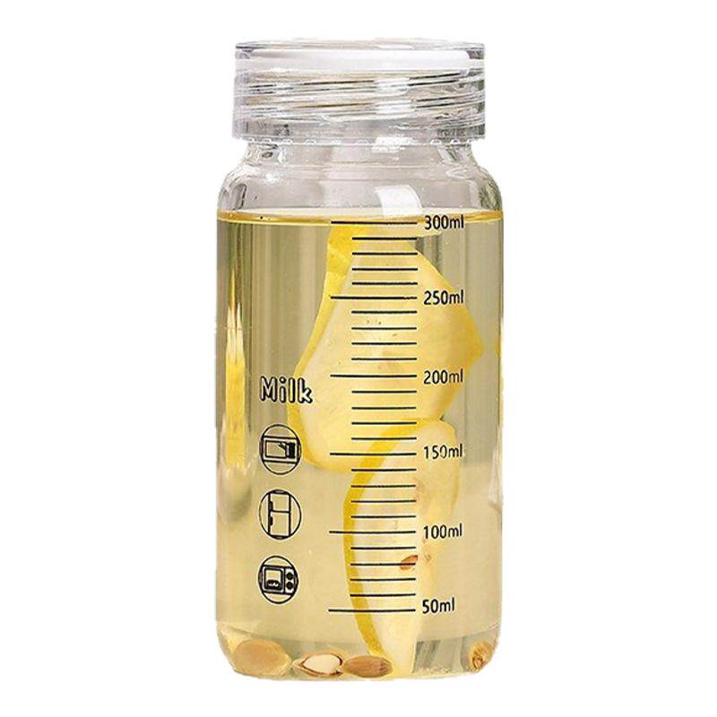家用酒壶无色透明圆柱高硼硅玻璃