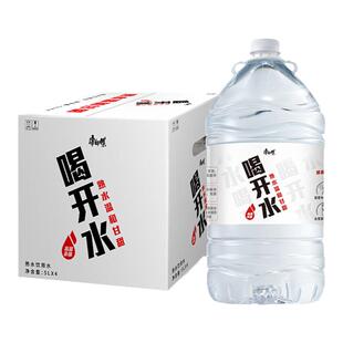 康师傅喝开水5L*4桶整箱家庭装会议饮用水380ml熟水非蒸馏水