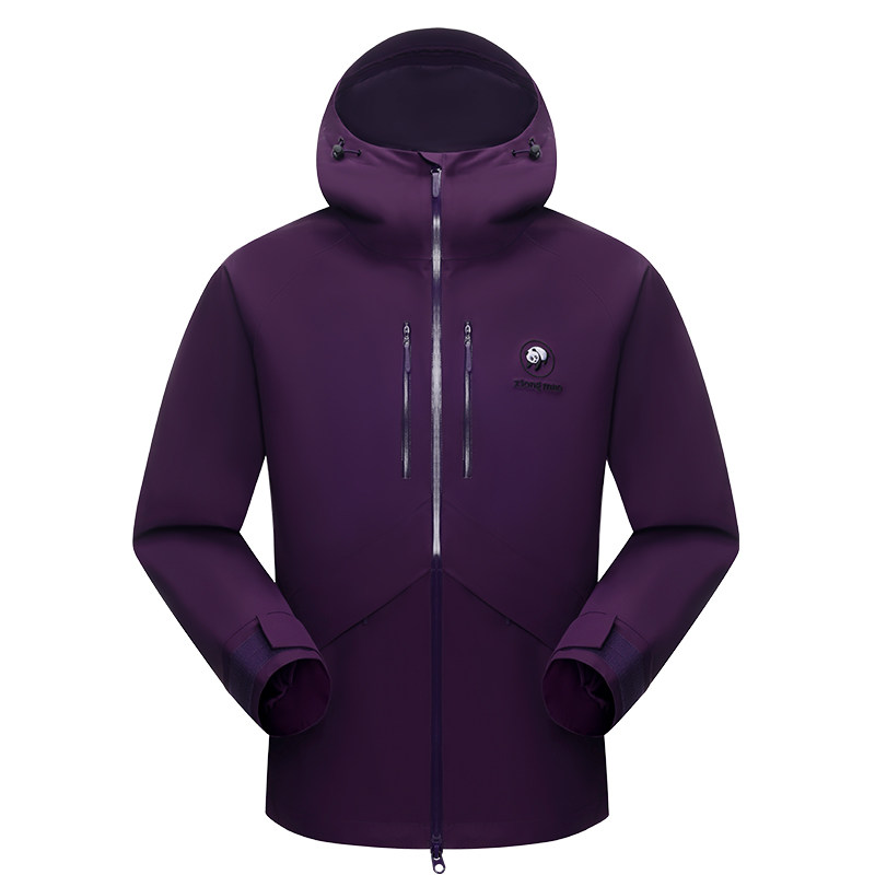 雨壳2.0张予曦同款熊猫冲锋衣外套26新款女男外套三防户外登山服