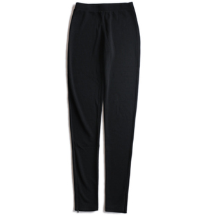 AI众望所归 春秋加绒经典小黑裤 北欧裤脚拉链铅笔神裤百搭打底裤