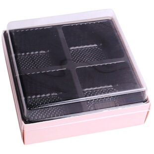 烘焙蛋黄酥包装盒蟹小方泡芙肉松小贝雪媚娘月饼纸盒糕点青团盒子