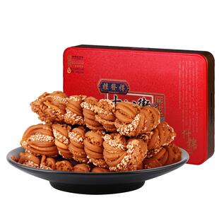 桂发祥十八街麻花什锦味精制铁盒500g天津特产老字号麻花礼盒送礼