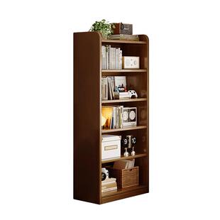 窄柜实木书架置物架儿童小书柜家用落地窄缝夹柜省空间收纳整理架