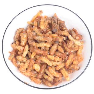 树蜂四级成蜂蜂蛹新鲜野生干油炸即食冷冻马蜂蛹黄脚蜂500克