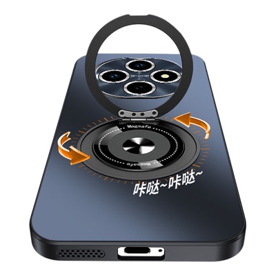 适用oppoa6i手机壳旋转支架式