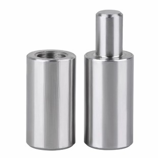 304不锈钢门轴圆柱转轴201上下焊接重型旋转铰链铁大门合页天地轴