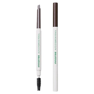 韩国专柜悦诗风吟自动眉笔双头带眉刷款三合一灰棕色2025新品07