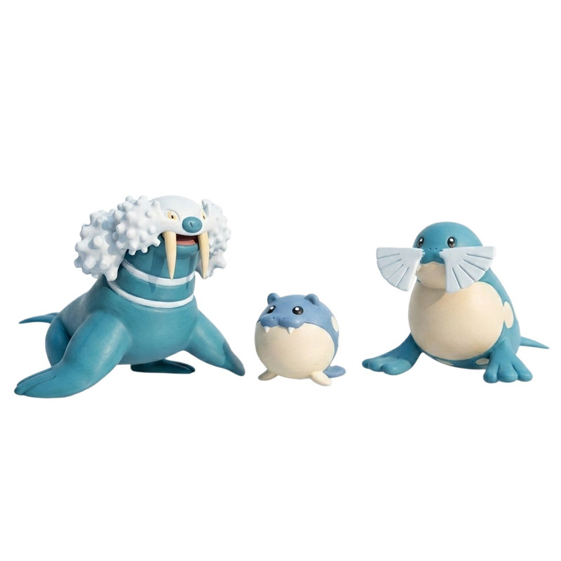 帝牙海狮宝可梦海魔狮手办神奇宝贝海豹球GK模型口袋妖怪摆件