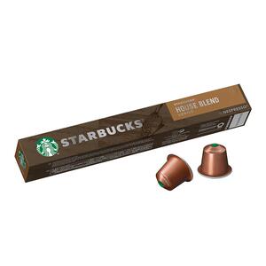 星巴克咖啡家享瑞士nespresso咖啡胶囊10粒黑咖啡