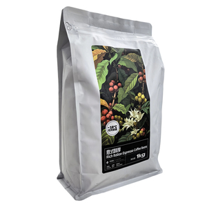 意式醇厚中深烘焙拼配咖啡豆1kg