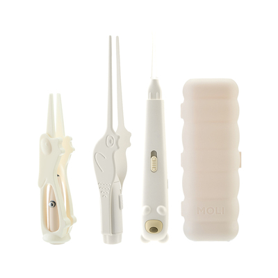 新款升级发光掏耳勺硅胶软勺头