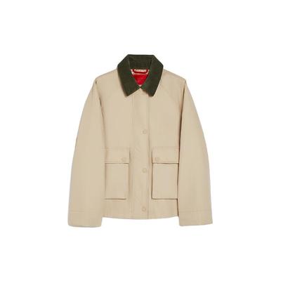 印花拼色外套短夹克迷彩花卉