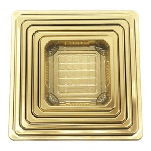 一次性正方形刺身拼盘高盖防雾食品包装寿司外卖打包盒厂家直销