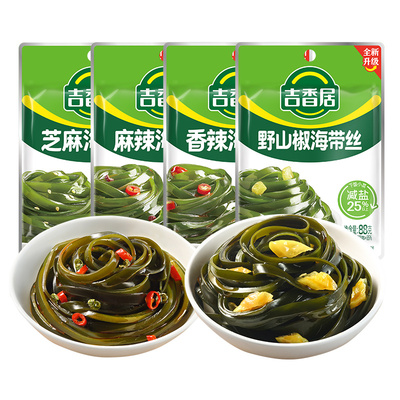 吉香居山椒麻辣海带丝拌面