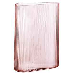 NUDE努德进口MIST迷雾花瓶水晶玻璃玄关摆件水培花器轻奢客厅插花