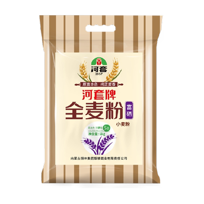 河套富硒全麦含麦麸皮面粉