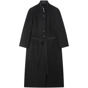 【商场同款】太平鸟甄绒系列直筒羊绒呢子大衣外套女A1AAF4243