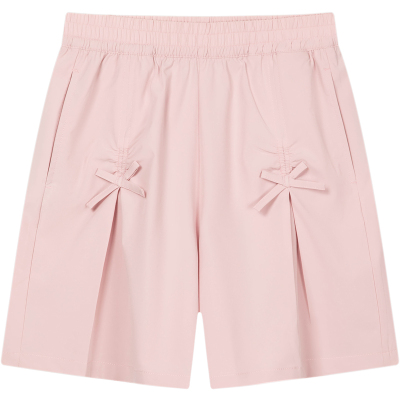 水孩儿童装速干短裤女夏季阔腿裤