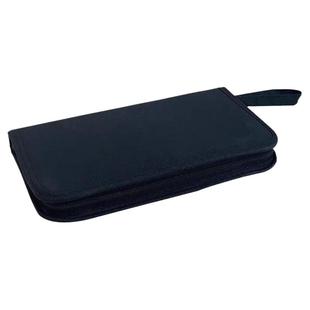 纹绣师眉笔收纳神器可立式折叠高级化妆刷包插笔袋便携刷子盒工具