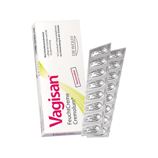 Vagisan临期-私密保湿栓16粒干涩补水滋润女性修护理保养德国原装