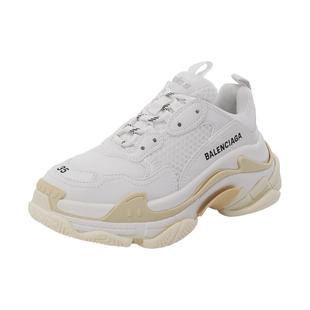 【自营】中古全新未使用巴黎世家女士系带休闲运动鞋老爹鞋厚底鞋