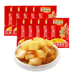 乌江榨菜泡菜清爽鲜脆菜丝酱菜下饭菜涪陵咸菜小菜早餐配粥小袋装