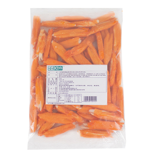 冷冻友联福禄蟹柳V型蟹味鳕鱼柳模拟蟹棒寿司火锅沙拉食材1kg/包