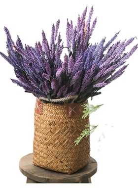 绢花薰衣草假花风信子塑料花摆设
