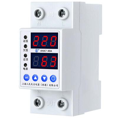 自复式过欠压保护器数显电压电流