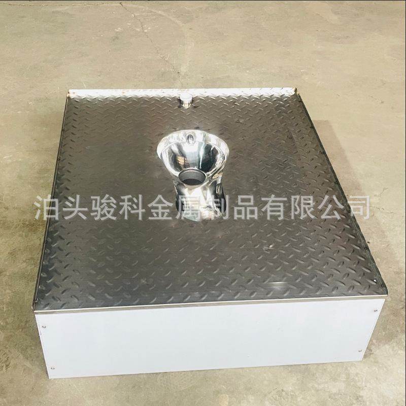 不锈钢蹲便器移动厕所蹲坑卫生间免砌台淋浴底座大便器现代简约风