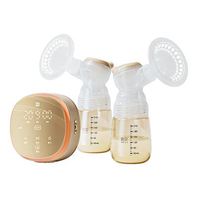 新贝AI小魔镜智能双边吸奶器产后无痛开奶PPSU微震按摩吸乳8186