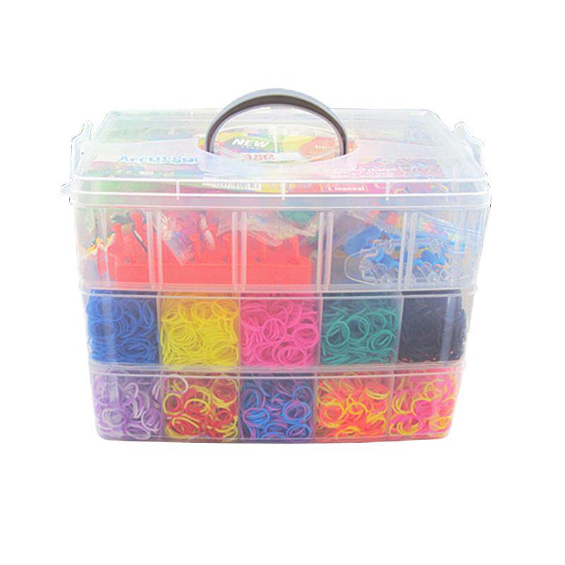彩虹橡皮筋编织器DIY手链女材料
