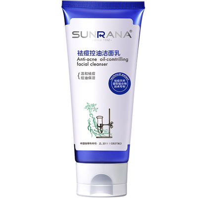 姗拉娜控油保湿洗面奶