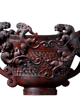 大爵杯摆中式印度小叶紫檀客厅