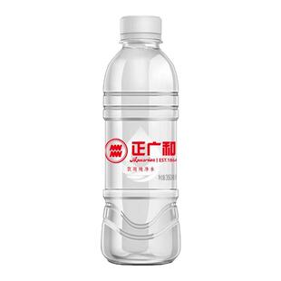 正广和饮用纯净水350ml*24瓶官方授权旗舰整箱包邮饮用水