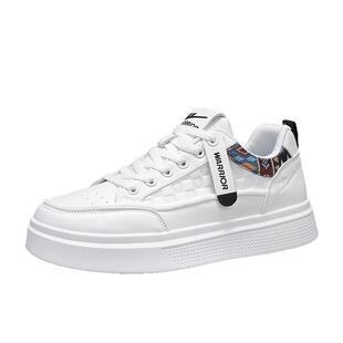 回力男鞋春季2026新款男士皮面板鞋百搭软底休闲运动鞋子男小白鞋