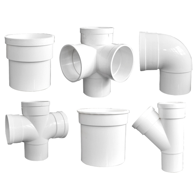 pvc内外插直接堵头排水管