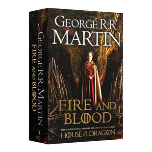 火与血 英文原版 A Song Of Ice And Fire — Fire And Blood Hbo剧集龙之家族原著小说 冰与火之歌前传 英文版 进口英语原版书籍