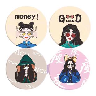 奶茶封口膜纸塑两用封杯膜饮料豆浆磨砂纸膜国潮风塑封膜定制LOGO