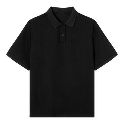夏季棉翻领短袖T恤男通勒polo衫