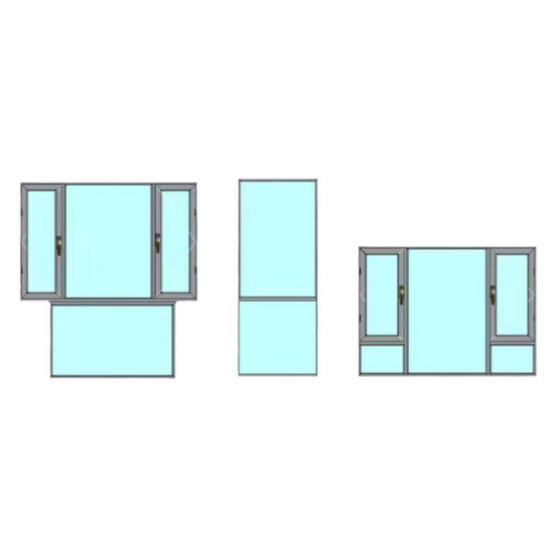 门窗平面大阳台转3D画图设计软样图/效果图销售