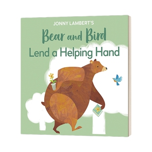 英文原版Jonny Lambert's Bear and Bird: Lend a Helping Hand 翰尼·兰伯特的熊与鸟 伸出援助之手 英文版 进口英语原版书籍